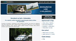 Desktop Screenshot of lodeholandsko.cz